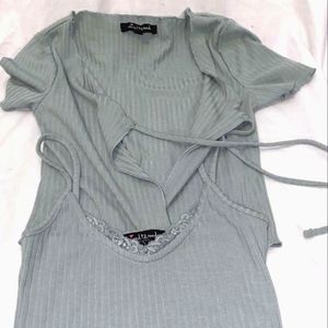 cute cami with a cover up